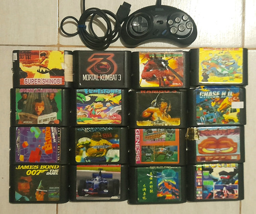 Lote Videojuegos Sega - Cartuchos 16 Bits 