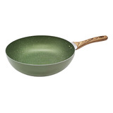 Wok Sarten Granito Antiadherente Premium 28 Cm Suka Hsk