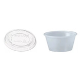 Vaso Souffle Para Salsa O Complementos 200 Piezas De 2 Oz