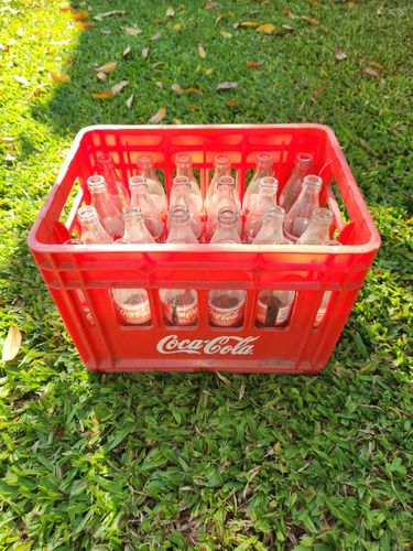 Cajon Plastico Con 24 Botellas Linea Coca Cola Light 350 Ml