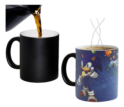 Taza Mágica Sonic The Hedgehog - Sega