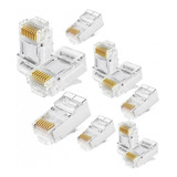 Fichas Rj45 Conector Red Cable Utp Patch X 100 Unidades Noga