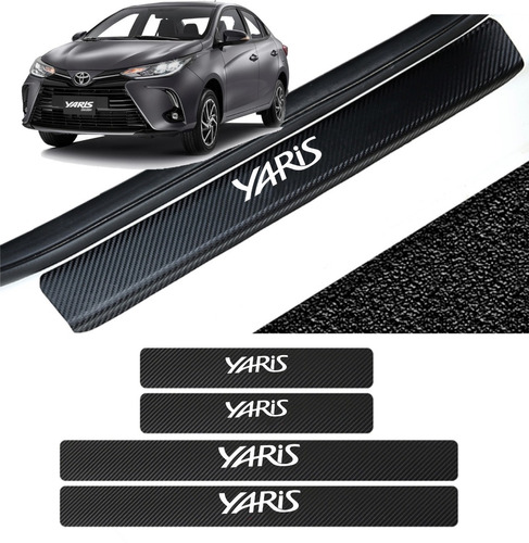 Sticker Protección De Estribos Toyota Yaris