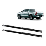 Estribo Oblongo Hilux 2016 2017 2018.. 2020 Preto C/d