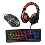 Kit Gamer 3 En 1 Teclado, Mouse, Audífonos Meetion