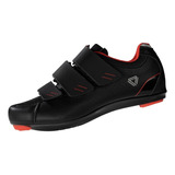 Zapatilla Ciclismo Ruta Gw Stage Negro/rojo