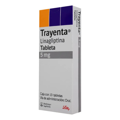 Trayenta Tabletas 5 Mg, 10 Tabletas | Envío gratis