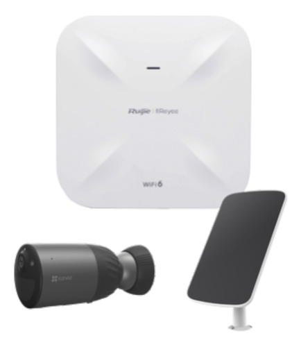 Kit De Cámaras Wi-fi Con Access Point Incluye 1 Cámara De