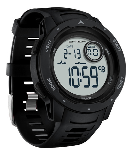 Reloj Electrónico Deportivo Sanda Waterproof Glow 2125