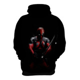 Blusa Moletom Agasalho Frio Personagem Deadpool 01