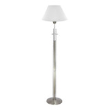 Lampara Diseño Moderno De Pie Pantalla Conica Living Led