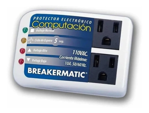 Protector Voltaje Para Computadores Cp Breakermatic