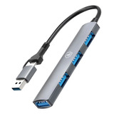 Adaptador Hub Usb-c / Usb-a 4 Em 1 - Gshield