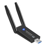 Adaptador Wifi Usb De Banda Dual Para Portátil 1300mbps 5ghz