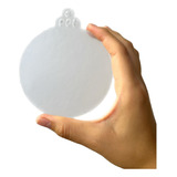 25 Esfera De Acrílico Transparente De 10 Por 12 Cm Navidad 