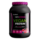 100 % Women Vegan Protein 2lb - Foodtech Frutos Del Bosque