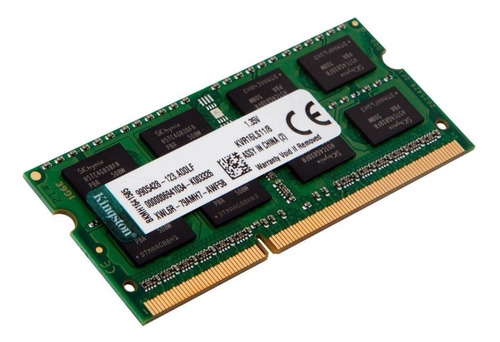 Memória De Notebook Kingston 4gb Ddr3-para Notebook 1600mhz