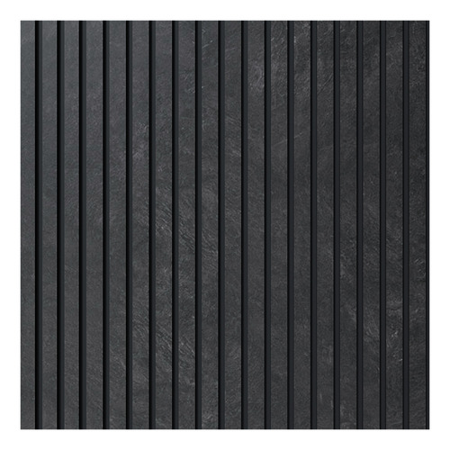 Painel Ripado Eva Laminado Colante 10cm Urban Black P/metro