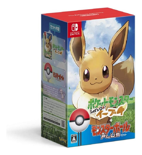Pokemon Lets Go Eevee Pokeball Plus Japones Con Mew Sellado