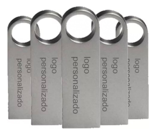 Kit 40 Memorias Usb 16gb Personalizadas Logo Laser Metal /i