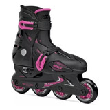 Patin Roces Orlando Ill Semiprofesional - Negro/fucsia