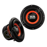 Par! Subwoofer Doble Bobina Waraudio Lieutenant84 600w Rms