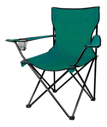 Silla De Playa Camping Picnic Pesca Plegable Con Portavaso