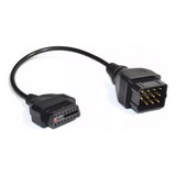 Ficha Cable Adaptador Renault 12 A 16 Pines Obd2 