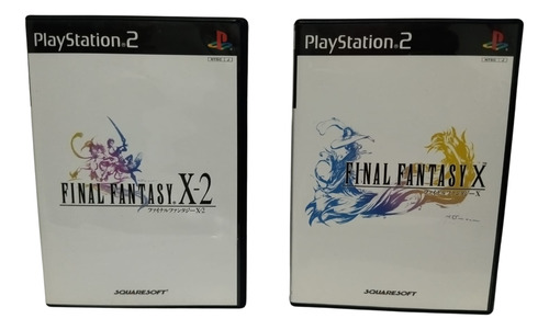 Final Fantasy X & X-2 Japonês Ff 10 E Ff 10-2 (bundle)