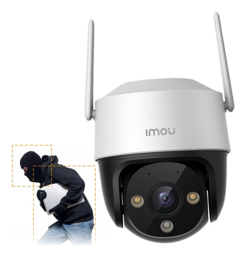 Cámara De Seguridad Wifi Ip Imou Exterior Cruiser Motorizada