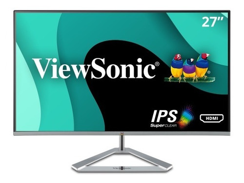 Monitor Viewsonic Vx2776 Smhd 27'' Full Hd Ips Antirreflejo Color Negro