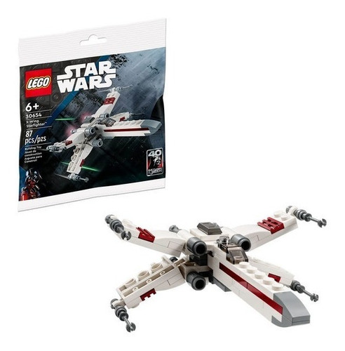 Lego Starwars X-wing Caza Espacial 30654 - 87 Pz