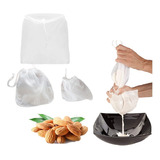 3 Bolsas De Leche De Nueces, Nut Milk Bag,filtro,tamiz