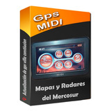 Actualizacion Gps Midi Con  Igo Primo Mapas Del Mercosur