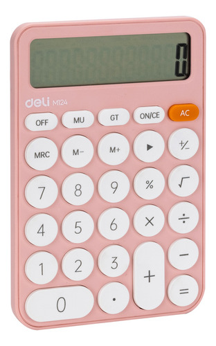 Calculadora Escritorio Deli Style 12 Digitos - Gran Pantalla