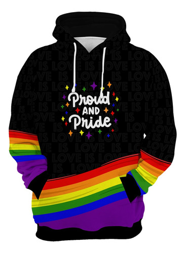 Moletom Blusa Lgbt Love Is Love Pride Comunidade Full 303