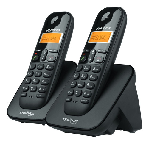 Telefone Sem Fio Digital + Ramal Adicional Intelbras Ts 3112