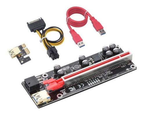 Riser Mineria Pci Express 1x A 16x Para Mas Tarjetas Grafica