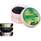 Pó Clareador Dental Natural Carvão Ativado Óleo Menta E Coco