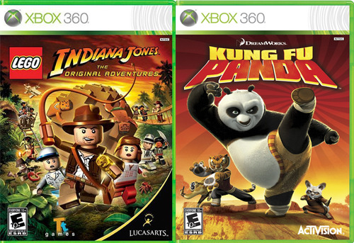 Kunfu Panda Y Lego Indiana Jones Xbox 360