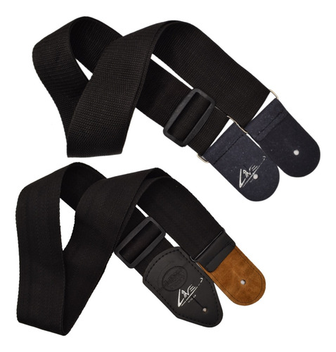 2 Tali Strap Para Guitarra Y Bajo Electrica Piel 150 Cm 