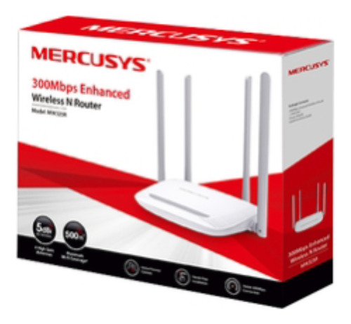 Router Inalámbrico N Mejorado 2.4 Ghz De 300 Mbps 1 Puerto