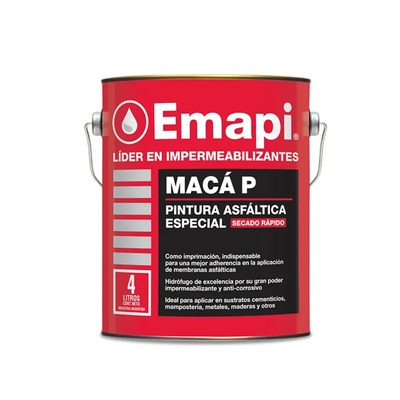 Pintura Asfaltica Especial Emapi 4 Litros - Sagitario | Envío gratis