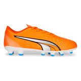 Zapatilla Niño Futbol Puma Ultra Play Fg/ag Jr 107233 01