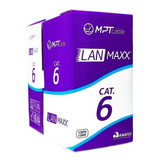 Cabo De Rede Cat6 305m Cinza Lanmaxx Mpt