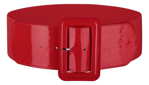 Cinturón Elástico Ancho For Mujer, Cinturón Elástico De