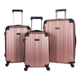 Kenneth Cole Reacción Fuera De Límites Abs 4wheel Luggage 3p