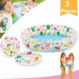 Alberca Inflable Redonda Infantiles 122cm*25cm 150l