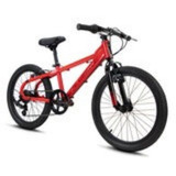 Bicicleta Alubike K20 Kids R20 7vel Naranja Aluminio Color Rojo