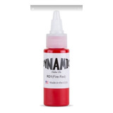 Tinta Dynamic Ink Color Rojo Fire Red 1 Oz